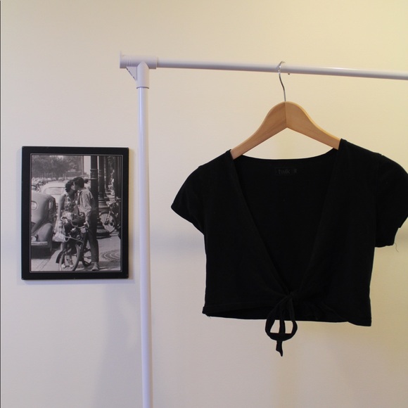 Wrap crop top - Picture 3 of 4